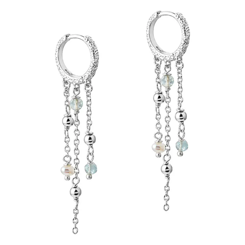 LUNELLA SKY HOOP | SILVER — produktfoto