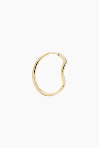 Copenhagen 20 Hoop - Goldplated Silver - Maria Black — produktfoto