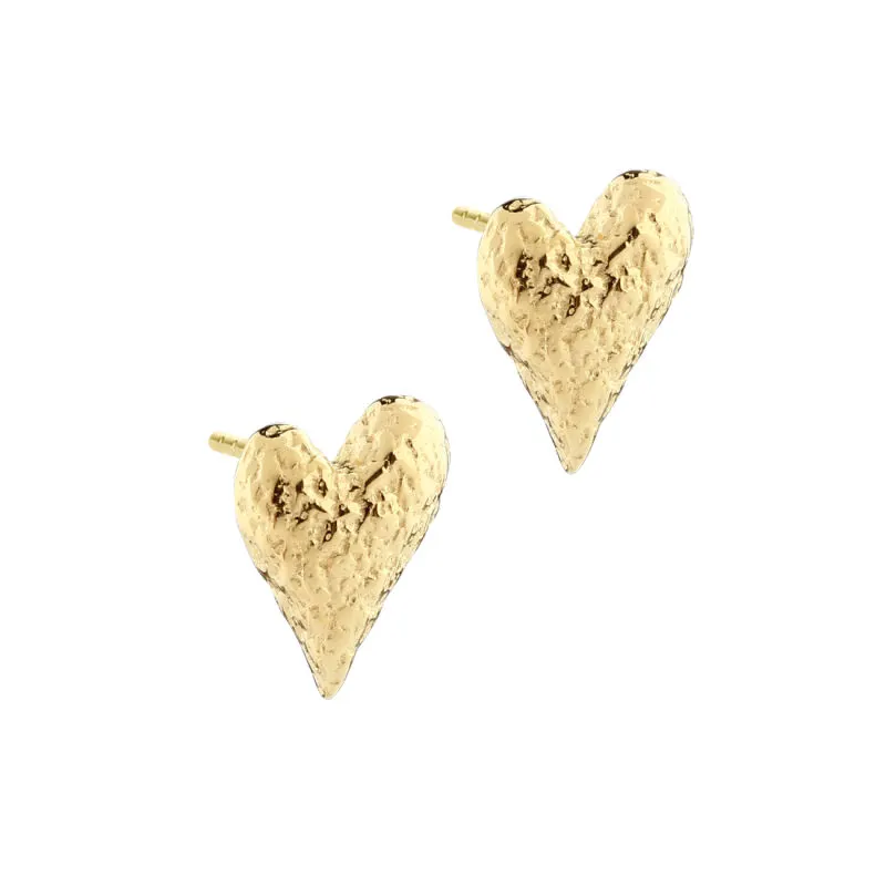 LOVE ME BIG EARSTUD  | GOLDEN — produktfoto