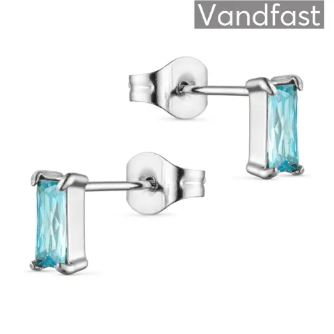 ANNEBRAUNER Empress 3x6mm Aquamarine Øreringe — produktfoto