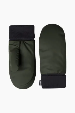 Alta Puffer Mittens W2T3 - Green - Rains — produktfoto