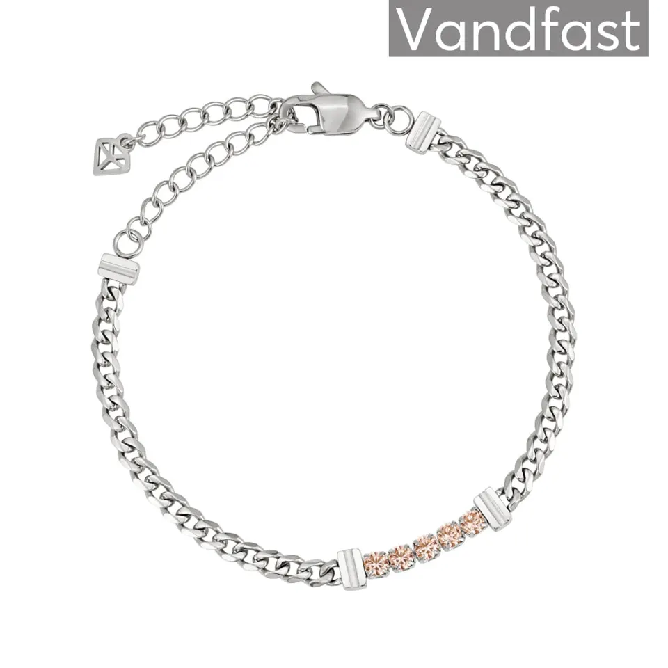 ANNEBRAUNER  Panzer Tennis Morganite Armbånd — produktfoto