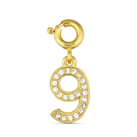 ANNEBRAUNER Number 9 charm — produktfoto