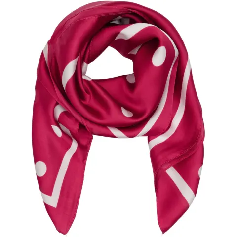 Marta du Chateau dame tørklæde MdcJuline FA-Scarf - Red1515 — produktfoto