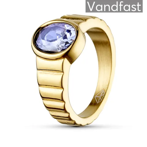 ANNEBRAUNER Imperial Tanzanite Ring 18K Guldbelagt — produktfoto