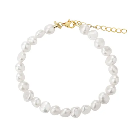 PEARL BRACELET | GOLDEN — produktfoto