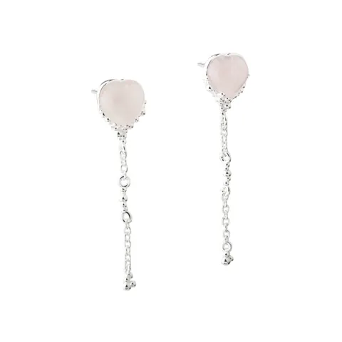 GRACE HEART LONG | SILVER — produktfoto