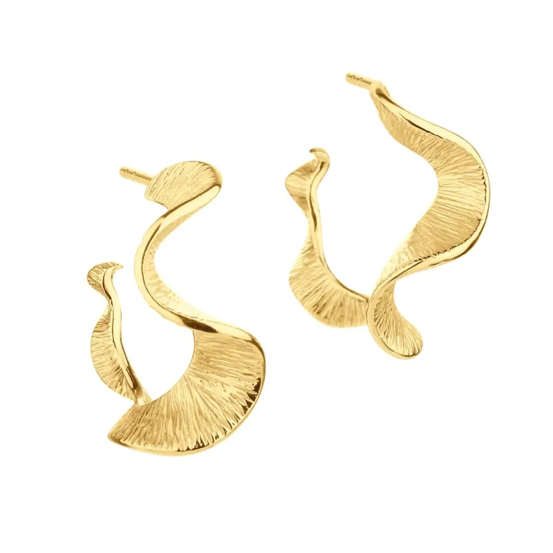 RHUMBA HOOP BIG | GOLDEN — produktfoto