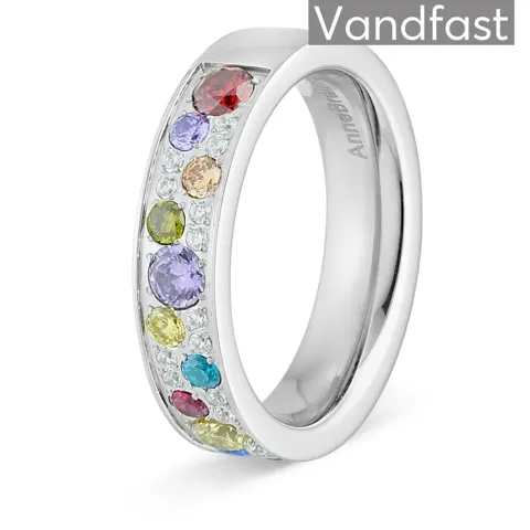 ANNEBRAUNER Sparkling Multicolor Ring — produktfoto