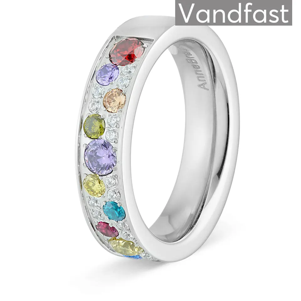 ANNEBRAUNER Sparkling Multicolor Ring — produktfoto