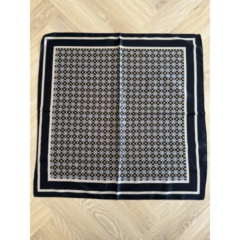 Marta du Chateau dame tørklæde MdcJuline FA-Scarf - DarkBlue11155-1 — produktfoto