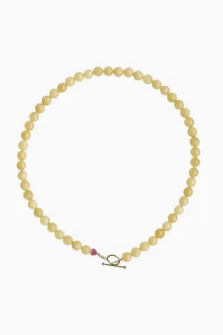 Cherie Bon Bon Necklace - Honey - Stine A — produktfoto
