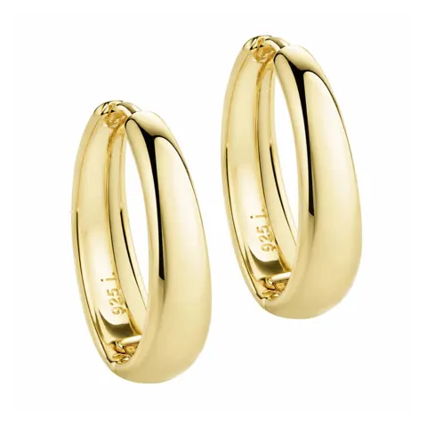EMMA HOOP 20 MM. | GOLDEN — produktfoto