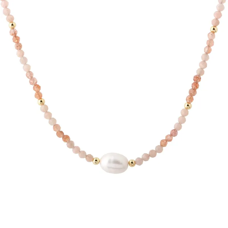 *SUNELLA MIX NECKLACE | GOLDEN — produktfoto