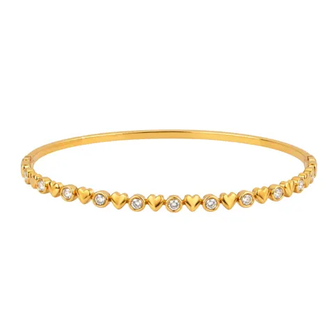 STELLAR HEART BANGLE | BAY — produktfoto