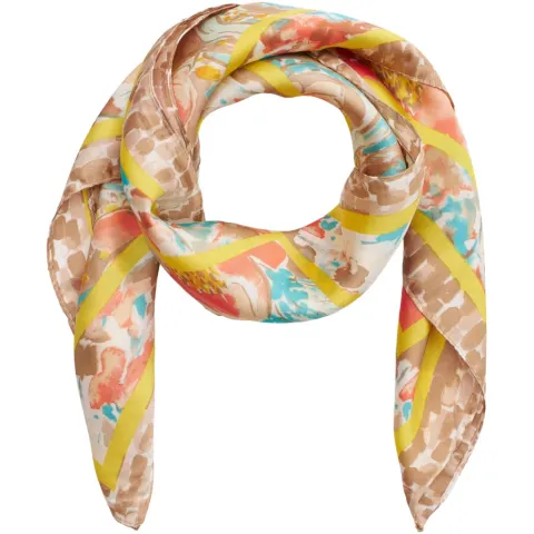 Marta du Chateau dame tørklæde MdcJuline FA1-Scarf - Taupe03 — produktfoto