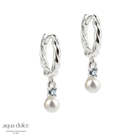 *CURLY SKY HOOP SMALL | SILVER — produktfoto
