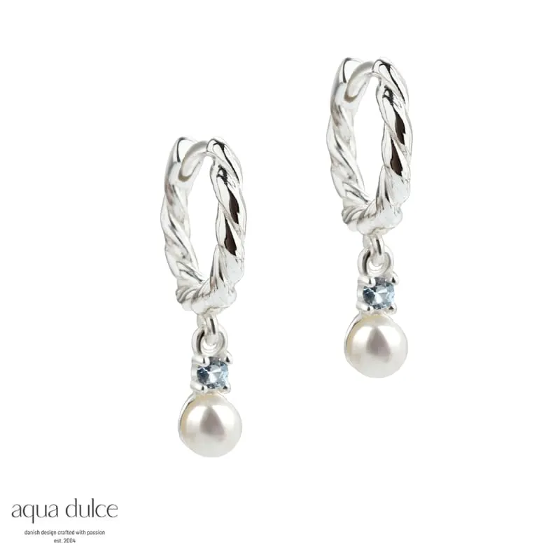 *CURLY SKY HOOP SMALL | SILVER — produktfoto