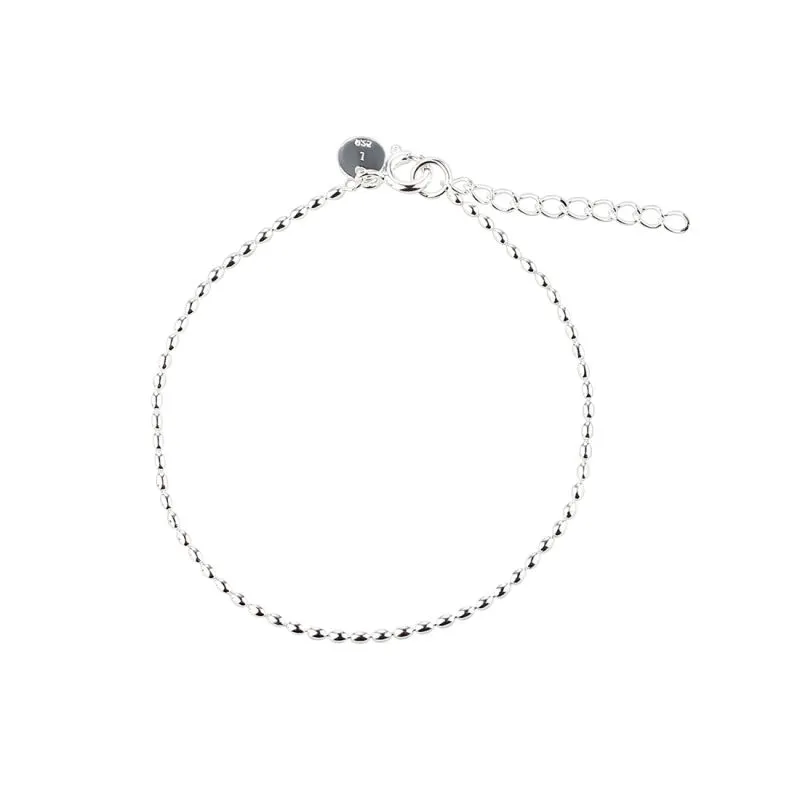 *BEANIE BRACELET | SILVER — produktfoto