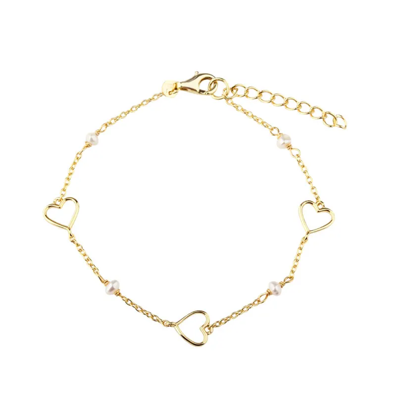 ALMA PEARL BRACELET | GOLDEN — produktfoto