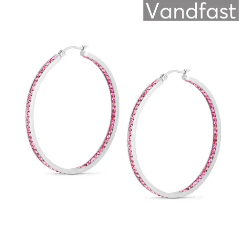 ANNEBRAUNER Creole Thin Big Rose Øreringe — produktfoto