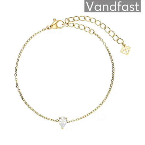 ANNEBRAUNER Zirconia Armbånd 18K Guldbelagt — produktfoto