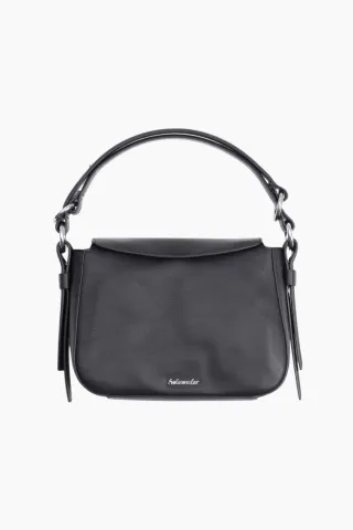 Bud Leather Bag Midi - Black - Holzweiler — produktfoto