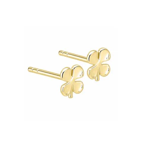 CLOVER EARSTUD | GOLDEN — produktfoto