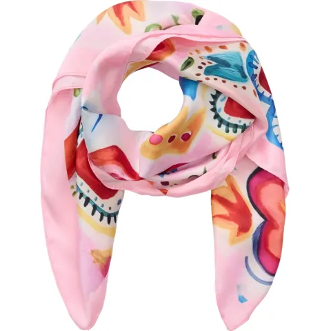 Marta du Chateau dame tørklæde MdcFinja BA-Scarf - Pink3329 — produktfoto