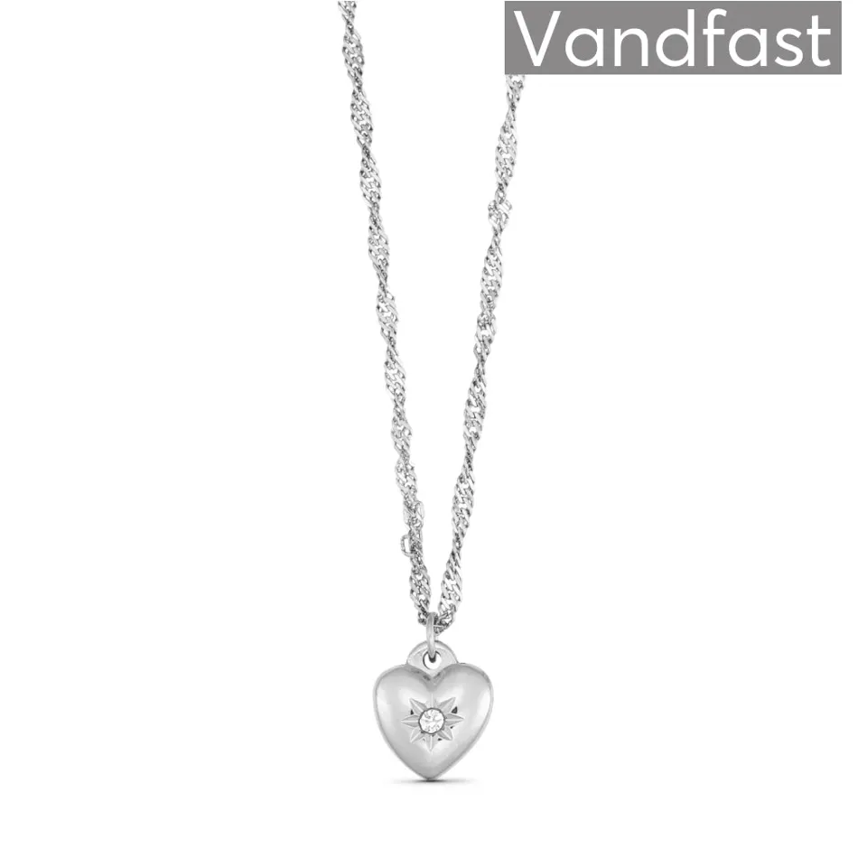 ANNEBRAUNER Zirconia Heart Halskæde — produktfoto