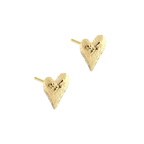 LOVE ME SMALL EARSTUD | GOLDEN — produktfoto