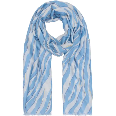 Marta du Chateau dame tørklæde MdcBarbera FA37240 - Blue — produktfoto