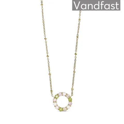 ANNEBRAUNER Big Circle Limited Edition Halskæde 18K Guldbelagt — produktfoto