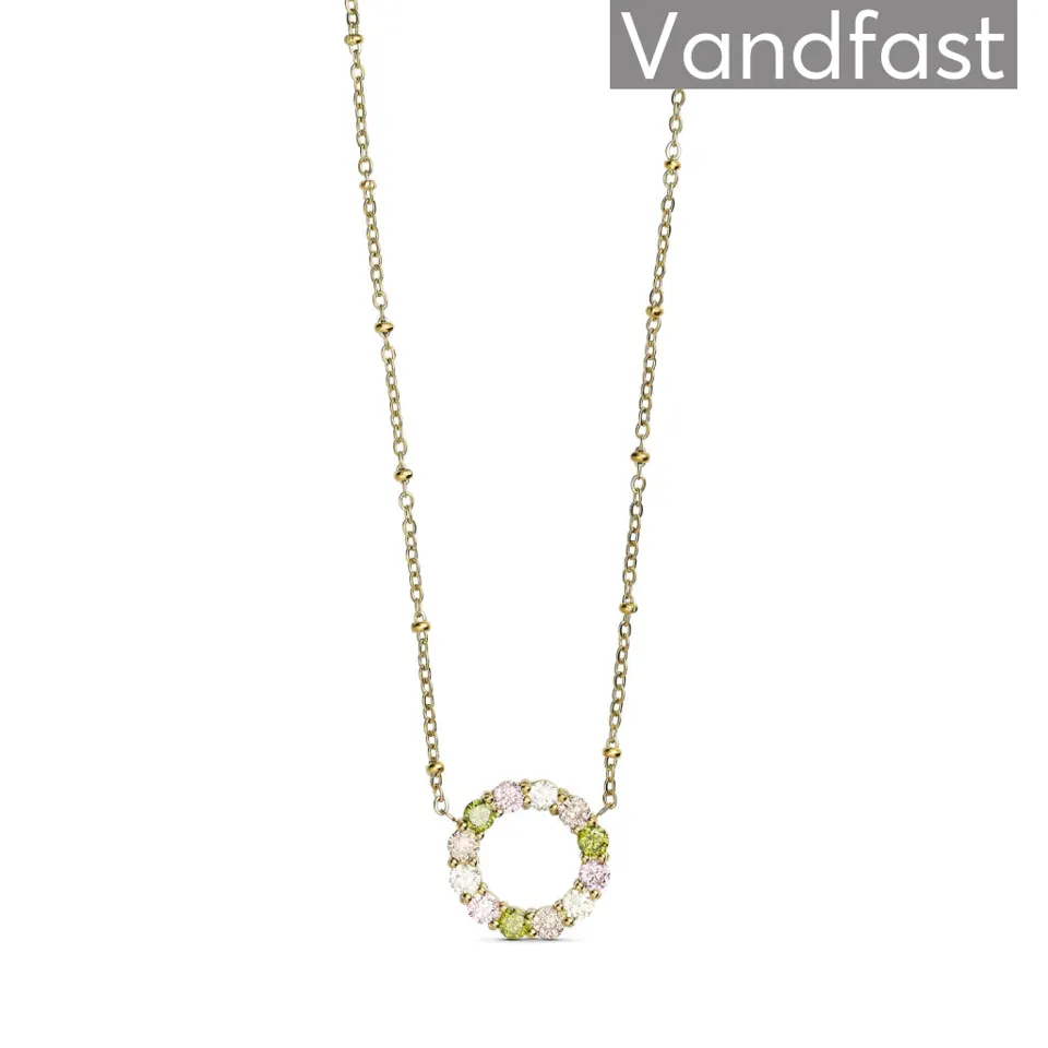 ANNEBRAUNER Big Circle Limited Edition Halskæde 18K Guldbelagt — produktfoto