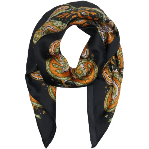 Marta du Chateau dame tørklæde MdcJuline FA-Scarf - Black31246 — produktfoto