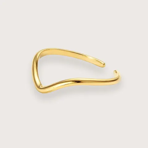 Isaline 18k forgyldt ring til kvinder - Shop vandfaste smykker — produktfoto