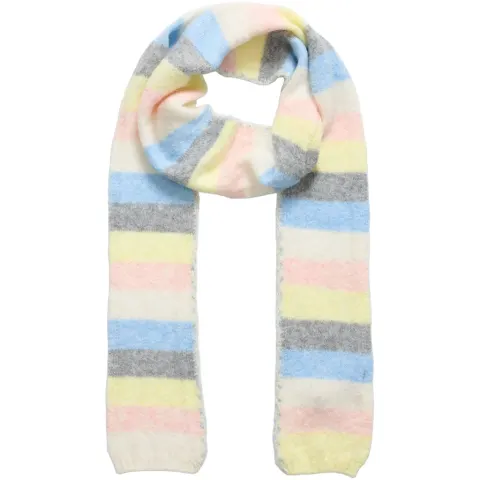 Marta du Chateau dame tørklæde MdcSilla BA-3516 - Light Blue/Pink — produktfoto