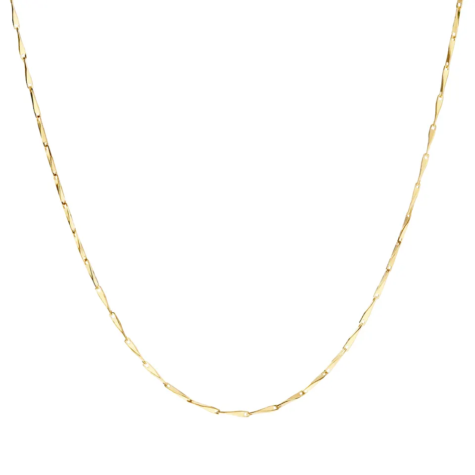 TWISTY NECKLACE | GOLDEN — produktfoto