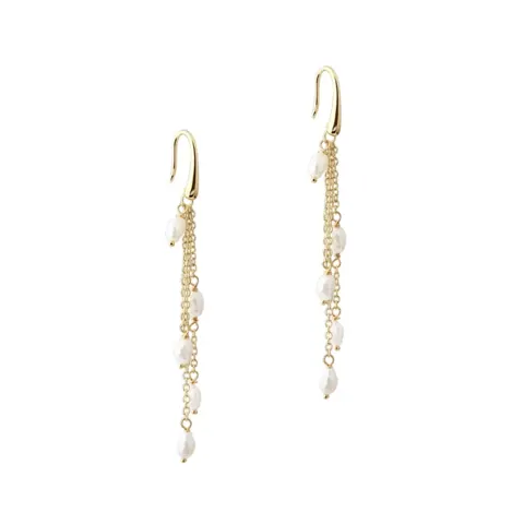MOONLIGHT EARHOOK | GOLDEN — produktfoto