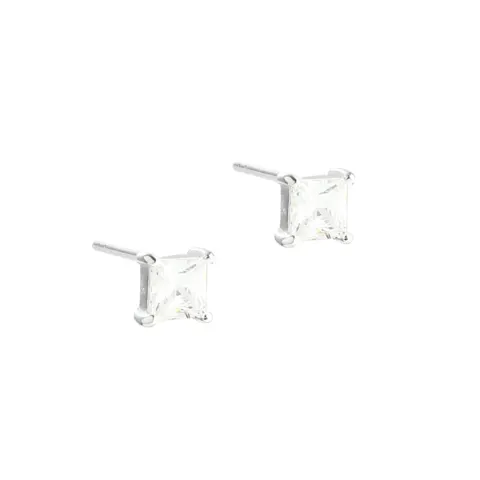 *EDGE MEDIUM EARSTUD |  SILVER — produktfoto