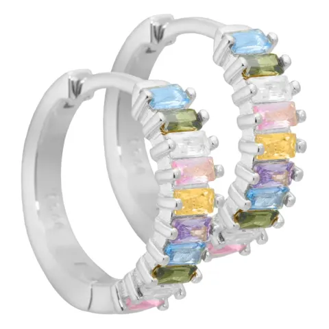 *PHILINA PASTEL HOOP | SILVER — produktfoto
