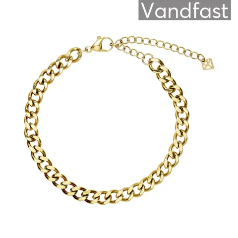 ANNEBRAUNER Panzer Armbånd 18K Guldbelagt - 3 mm — produktfoto