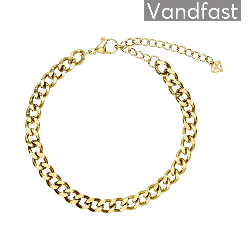 ANNEBRAUNER Panzer Armbånd 18K Guldbelagt - 3 mm — produktfoto