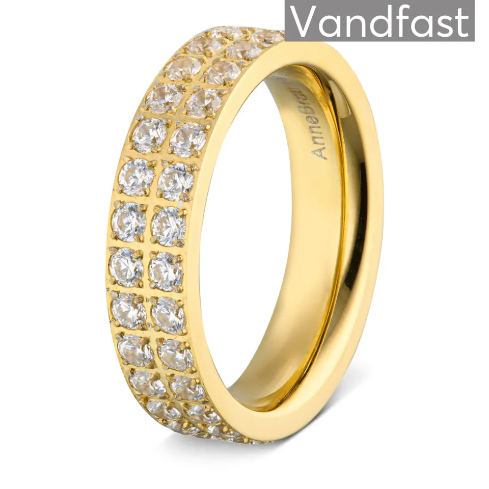 ANNEBRAUNER Alliance Ring 18K Guldbelagt — produktfoto