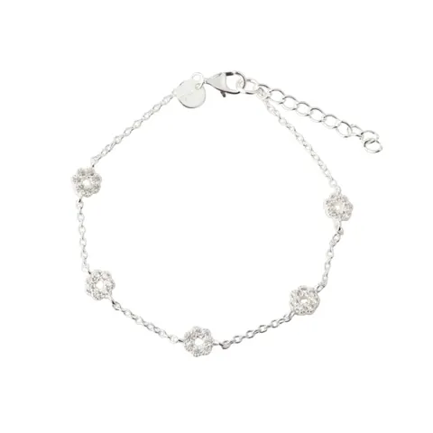 LUMI CLEAR BRACELET | SILVER — produktfoto
