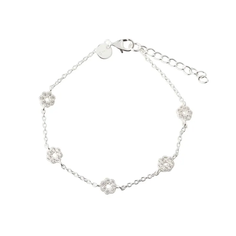 LUMI CLEAR BRACELET | SILVER — produktfoto