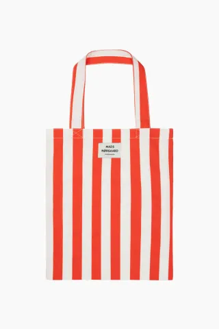 Sacky Atoma Bag - Cherry Tomato/White Alyssum - Mads Nørgaard — produktfoto