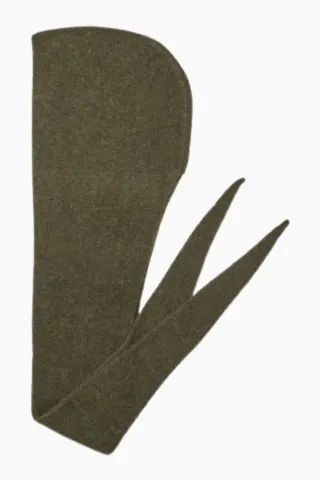 Hood Scarf - Dark Army - Oval Square — produktfoto