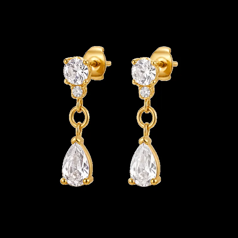 CLAIRE DROP EARRING | BAY — produktfoto