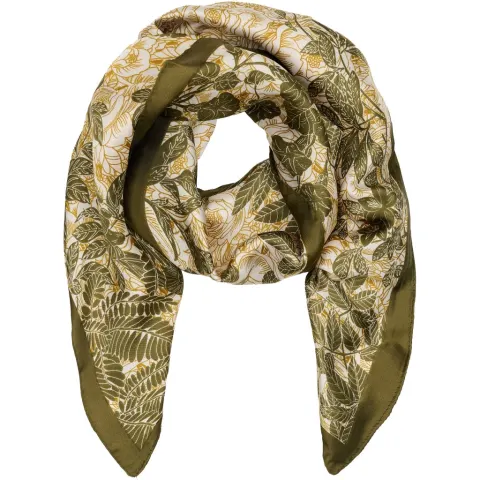 Marta du Chateau dame tørklæde MdcJuline FA-Scarf - Green31273 — produktfoto